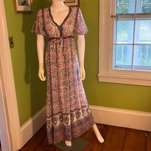 Adini vintage 70s maxi dress
